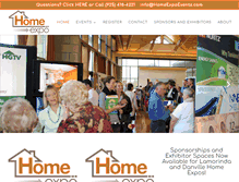 Tablet Screenshot of homeexpoevents.com